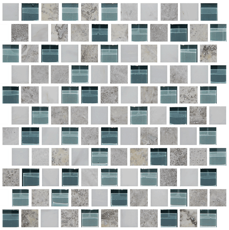 Imagination 1 x 1 Offset Design Trevi Fountain