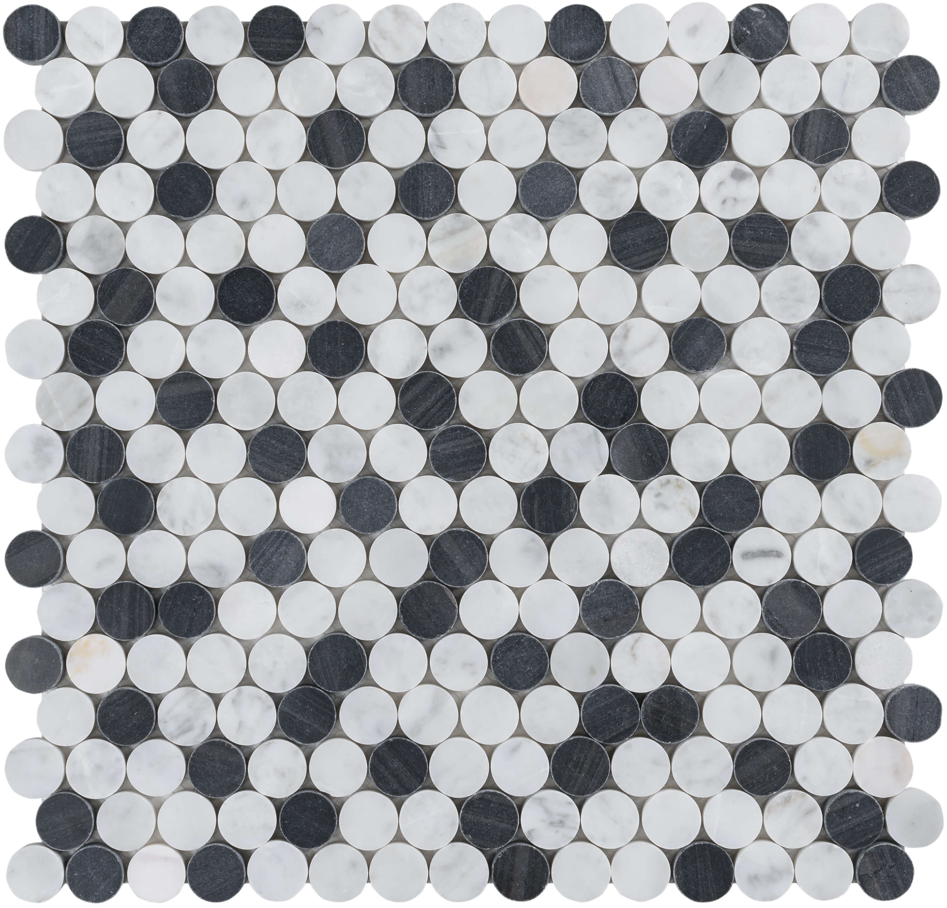 Black n White Button Field